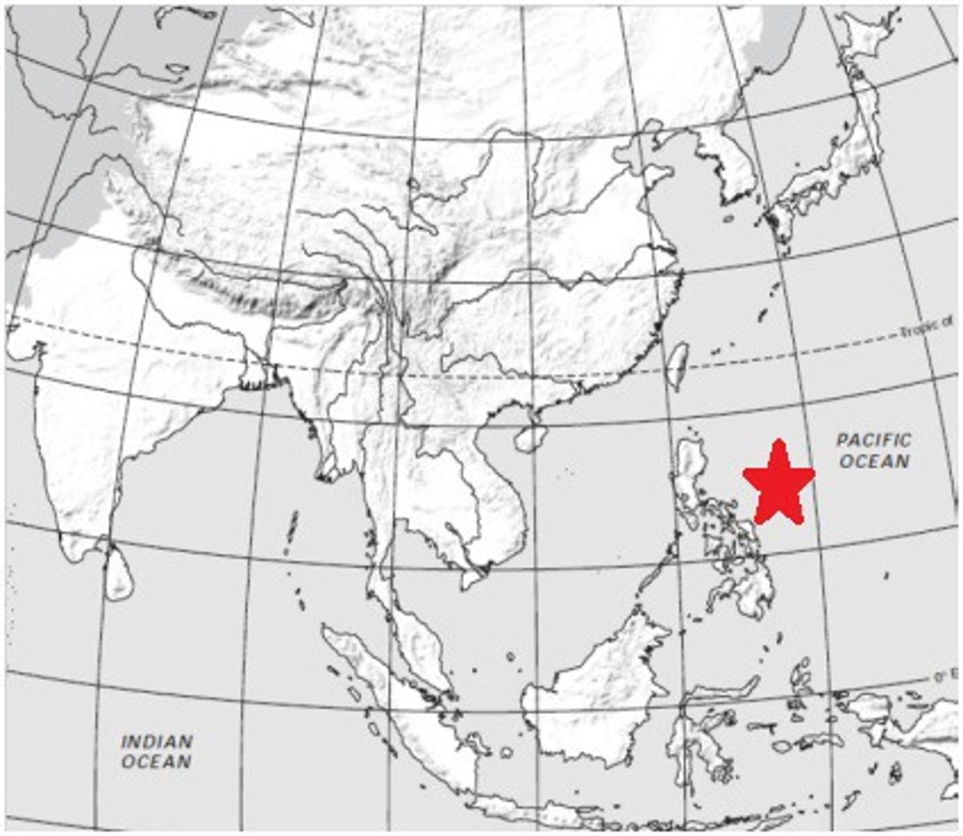 <p>The sea east of the Philippine Islands. It is part of the Pacific Ocean.</p>