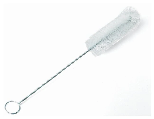 <p>a burst used for cleaning test tubes and narrow mouth laboratory glassware</p>