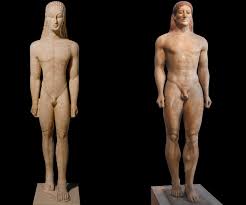 <p>Ancient Greek Art: Archaic Art and Architecture-&nbsp;Anavysos Kouros, from Anavysos, Attica, c. 530 BCE</p>