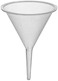 <p>to hold a filter paper, may be used in pouring</p>