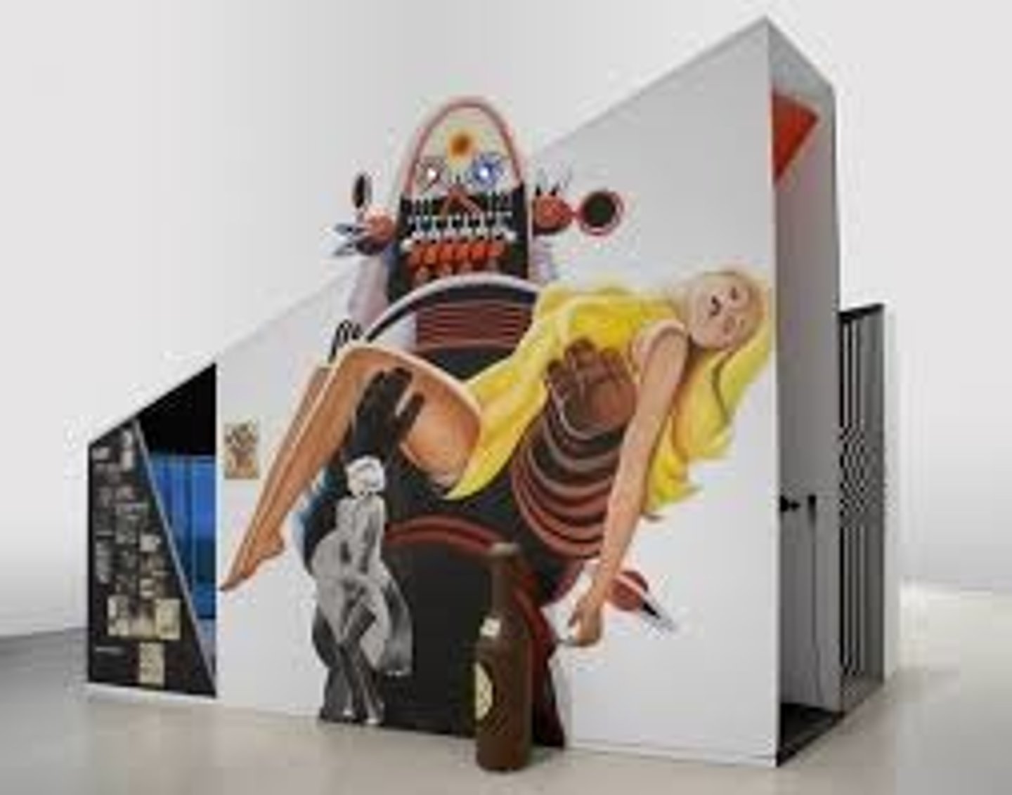 <p>richard Hamilton and John voelcke, this is tomorrow exhibit</p>