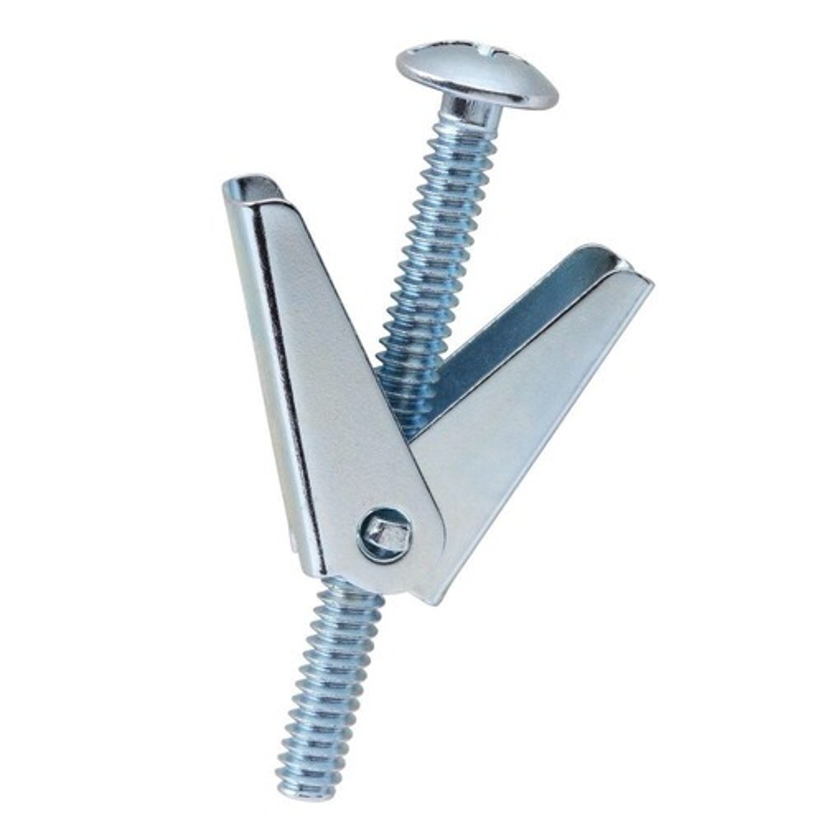 <p>-has two wings</p><p>is a fastener for hanging things on hollow walls such as drywall.</p>