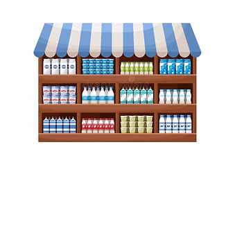 <p><strong><mark data-color="green" style="background-color: green; color: inherit;">a dairy</mark> /ˈdɛəri/</strong></p><p><strong>DEUTSCH:</strong></p><p>der Milchladen</p>