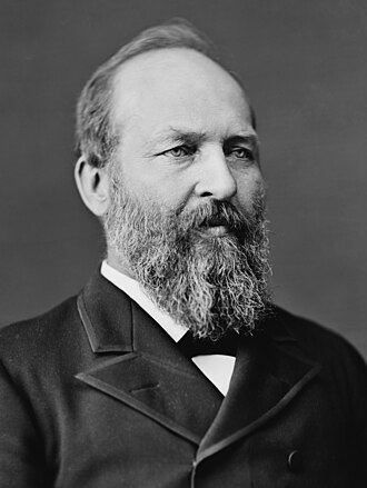 <p>James A. Garfield</p>