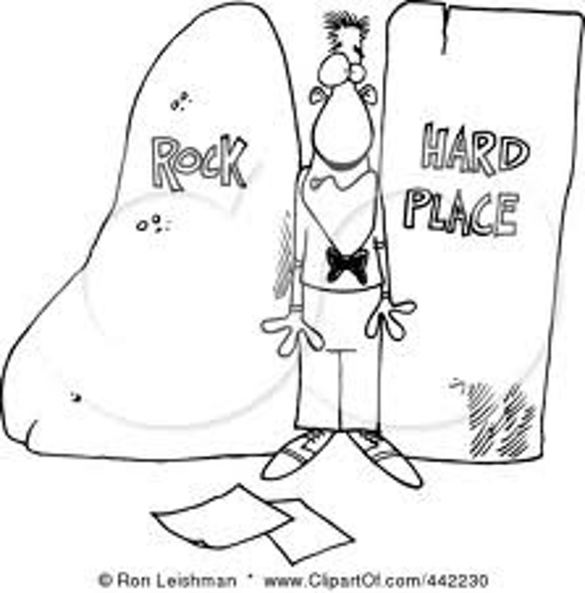 <p>these conflicts occur when a person must choose between two undesirable options</p>