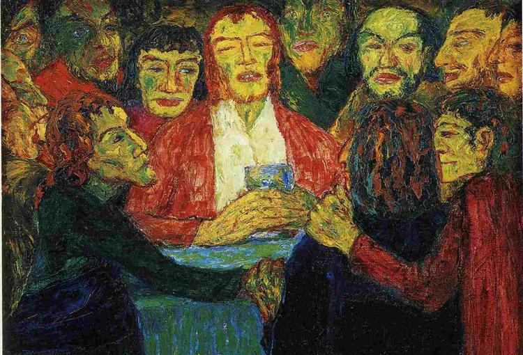 <p>The Last Supper, 1909</p>