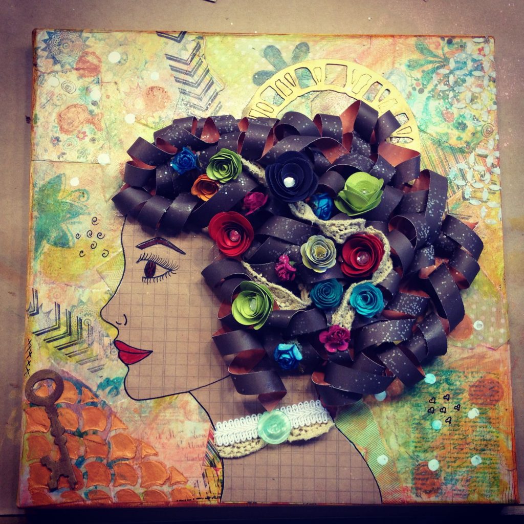 <p>artwork that combines different mediums, usually with no dominant medium</p>