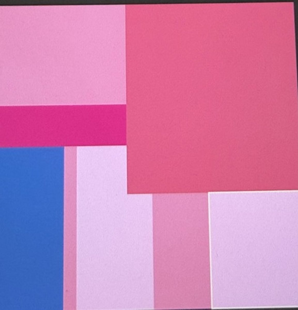 <p>Initial blending of the units due to sameness and/or arrangement</p>