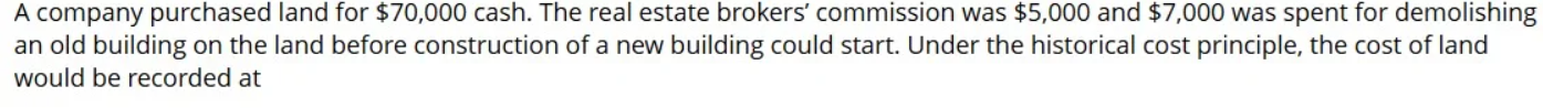<p><span><span>the cost of the land is?</span></span></p>