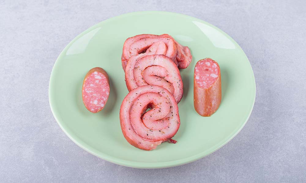 <p>fats taken from jowl</p>