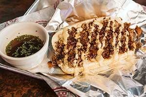 <p>Old-School Sirloin Pulled Pork</p>