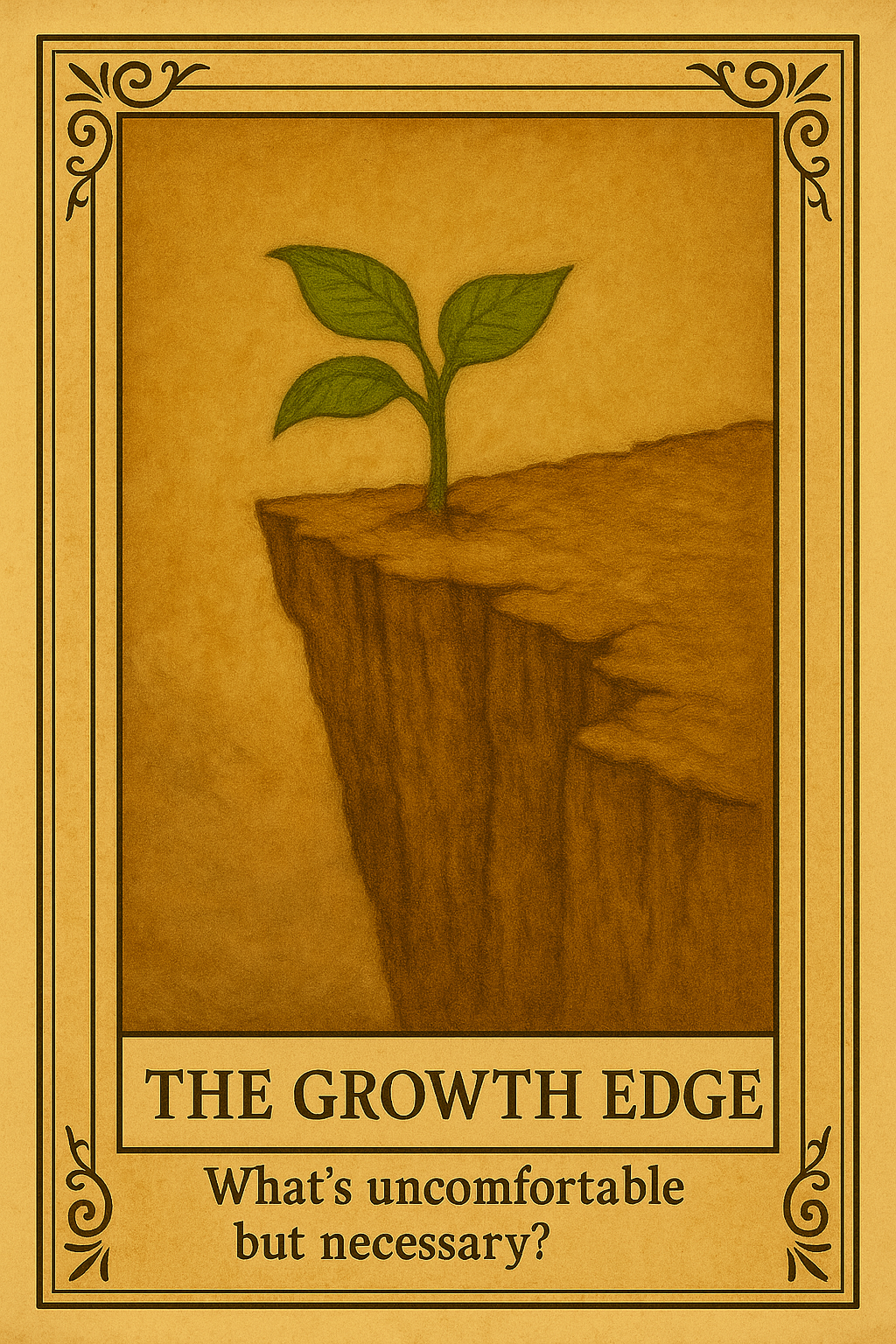 <p>What’s uncomfortable but necessary?</p>