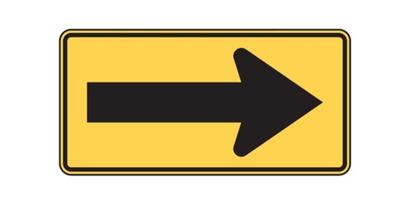 <p>Slow down because the road ahead changes direction at an extreme angle</p>