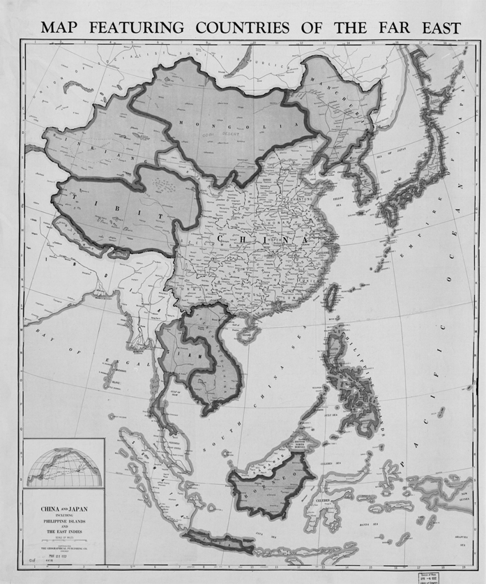 <p>The map shown was published in the United States in the early twentieth century. The title of the map is an example of</p>