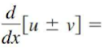 <p>sum/difference rule</p>