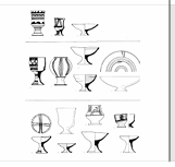 <p>Quite Common-Goblets often decorated-Chalices not as often decorated-Form of Bowl on Chalice is simple</p>