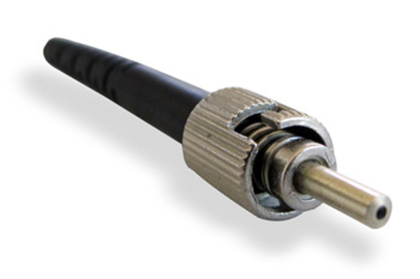 <p>Fiber connector (stick it in and twist it)</p>