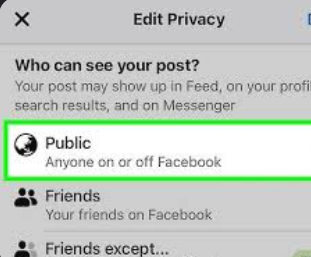 <p>The _ affordance allows posts to be be seen by large or unseen audiences, not just the people you intend.<br> (a campaign targeted at young people may unexpectedly capture the attention of the middle aged)</p>