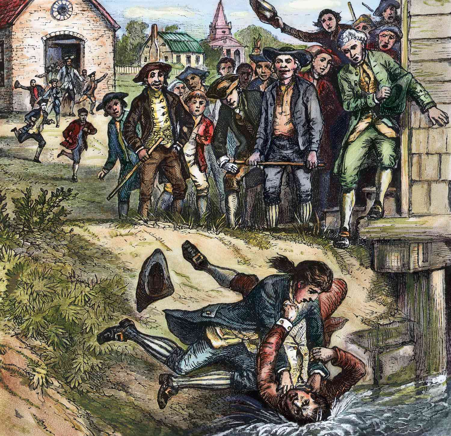 <p>An armed protest in November 1786 by more than 1000 angry farmers against the state of Massachusetts. It showed the weakness of the Articles of Confederation. </p>