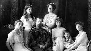 <p>The ruling family of Russia who valued wealth. After ineffective rulings they were overthrown during the Russian Revolution. Led by Tsar Nicholas II and Tsarina Alexandra. Assassinated by the Bolsheviks in 1918. Their deaths marked the end of the Romanov dynasty and the beginning of Soviet rule in Russia.</p>