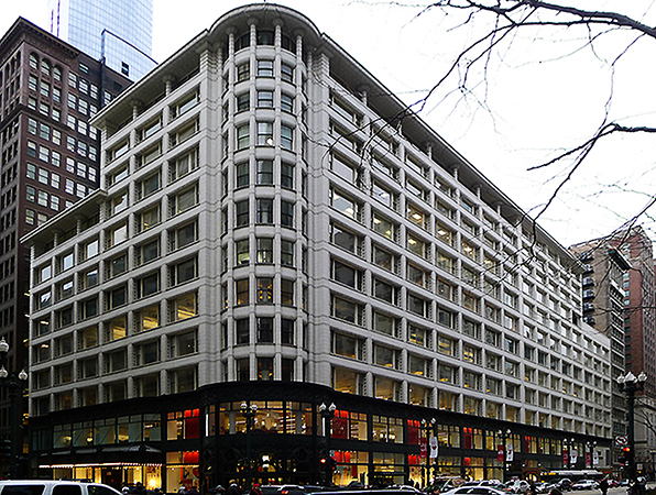 <p>The Carson, Pirie, Scott and Company Building</p>