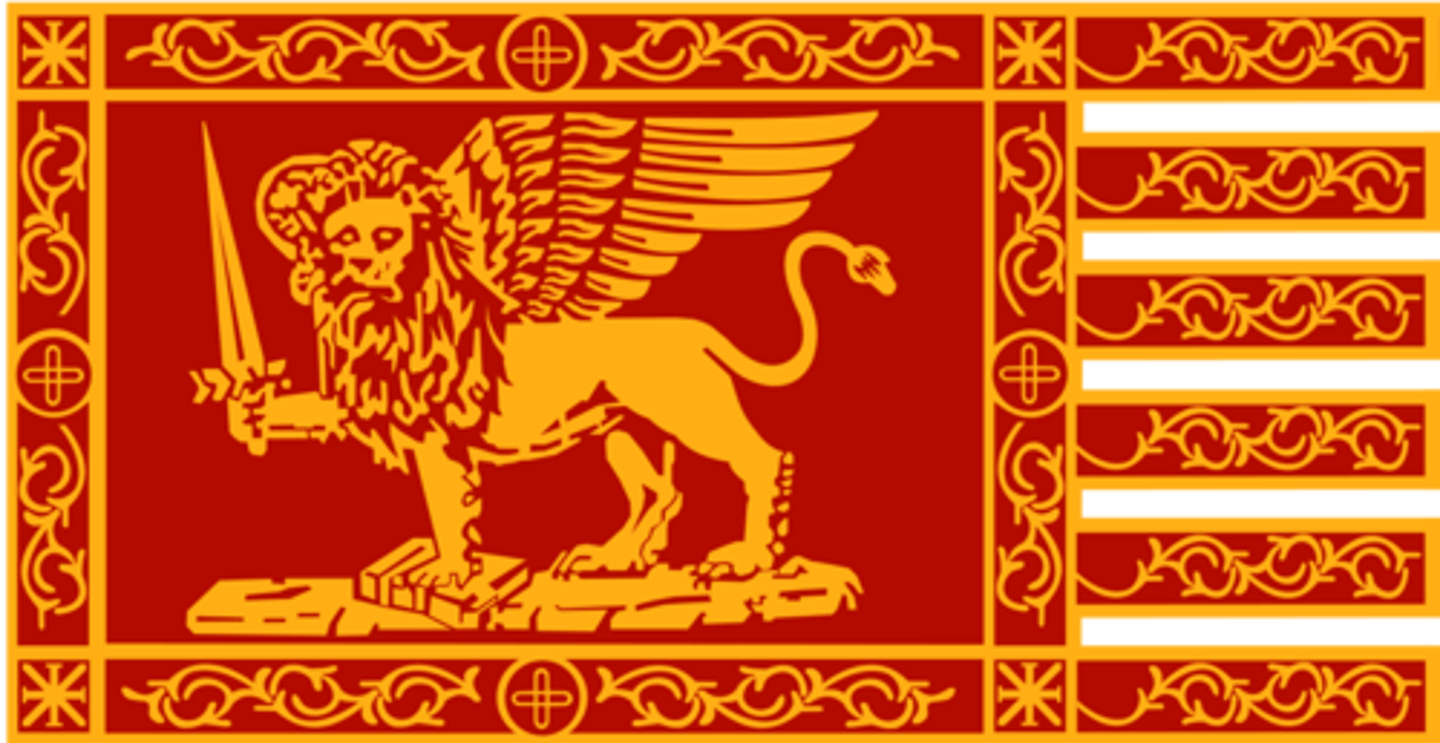 <p>This Italian nation-state is located in present day Northeastern Italy. This nation was a very rich and powerful country, especially for its relatively small size. It gained great wealth from its merchants and trading vessels and that covered much of Europe and into the East.</p>