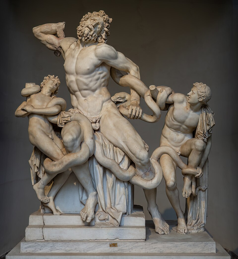 <p>Laocoon and His sons</p>
