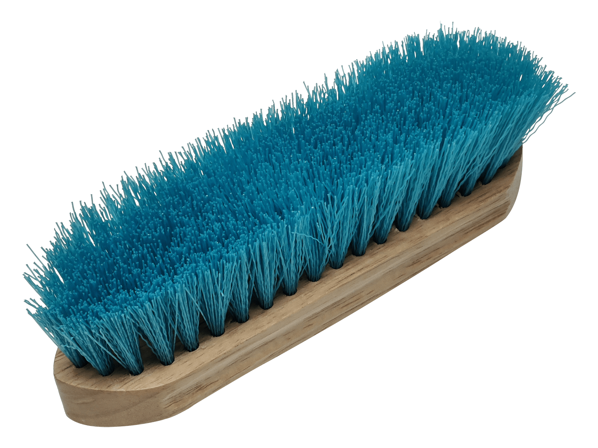 <p>A grooming tool with stiff bristles used to remove dirt, mud, and loose hair from a horse's coat. It should be used in a blunt, straight motion. </p>