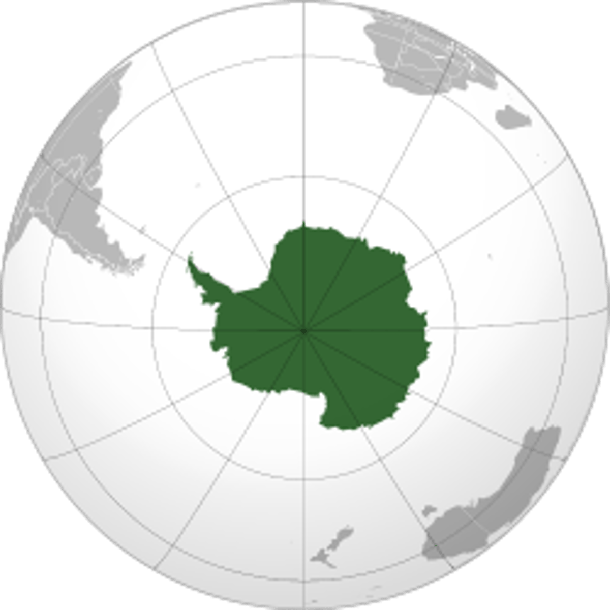 <p>This continent that is shaded green</p>