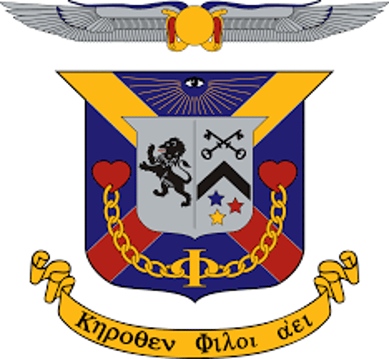 <p>Crest Arms and Motto</p>
