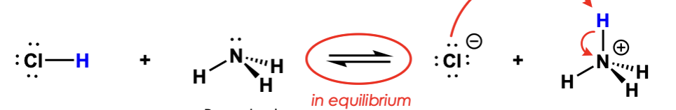 <p>label them according to the bronsted definition</p>