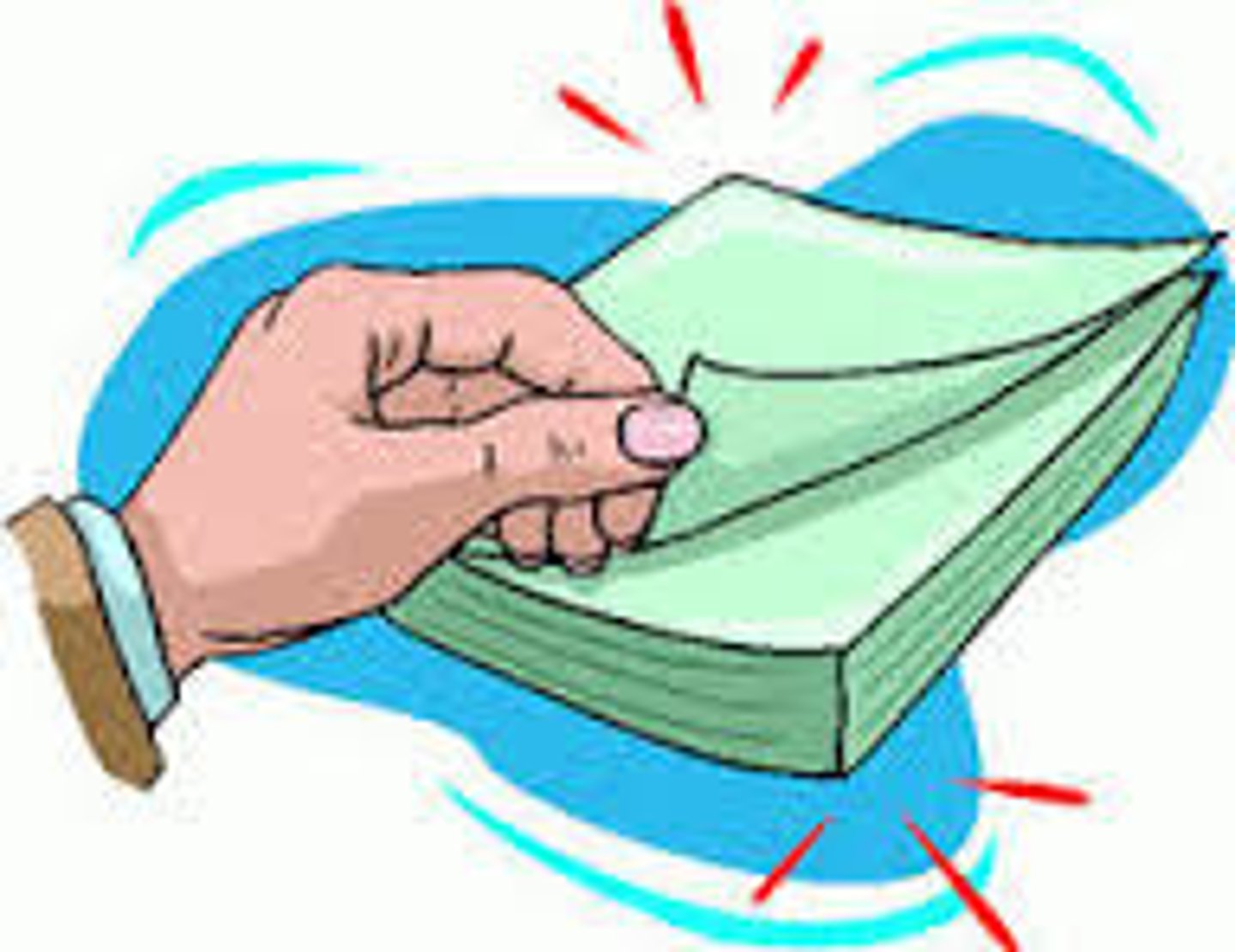 <p>a piece of paper</p>