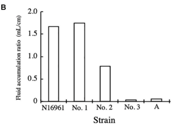 <p>step 1: volume of fluid accumulated</p>