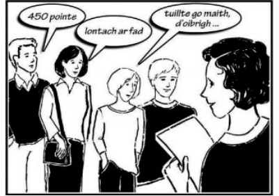 <ol start="5"><li><p style="text-align: justify;"><span style="background-color: transparent;"><span>Rinne a cairde agus a tuismithoirí…</span></span></p></li></ol><p></p>