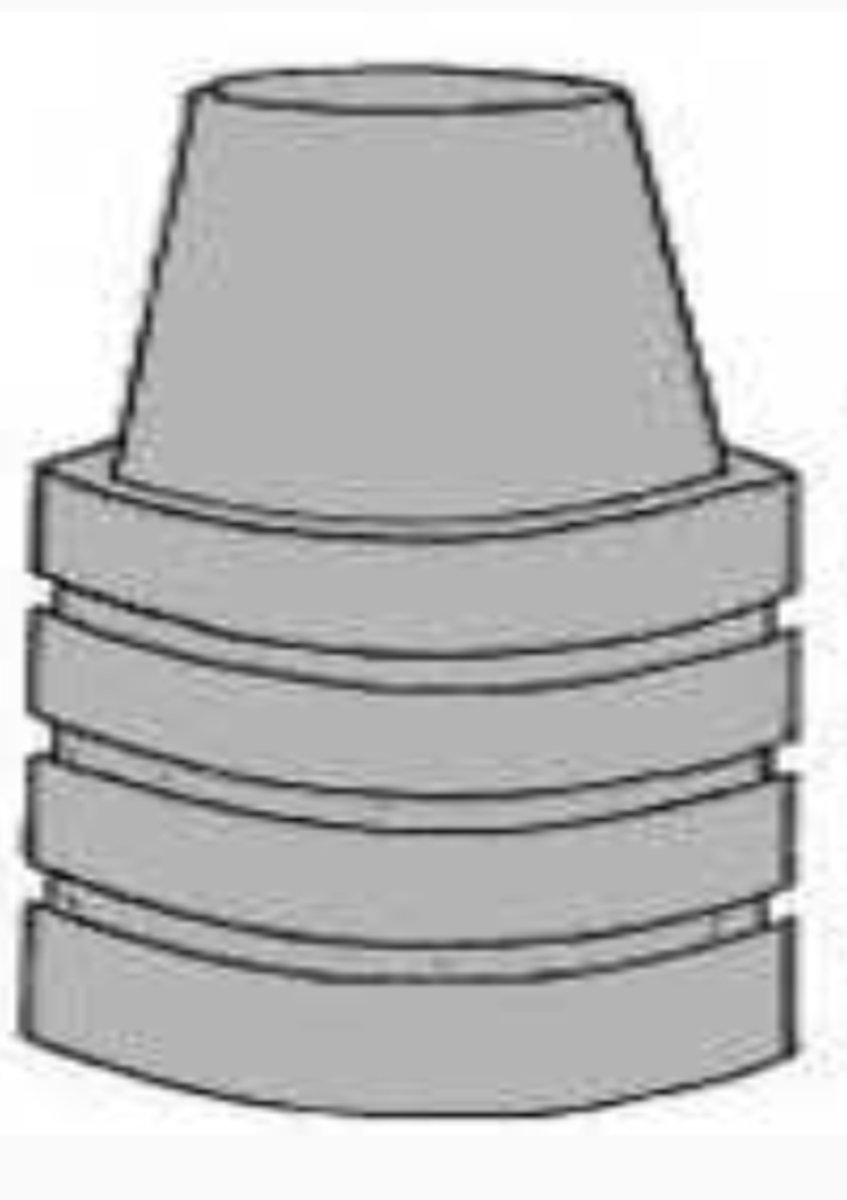 <p>Flat top, used for target practice</p>