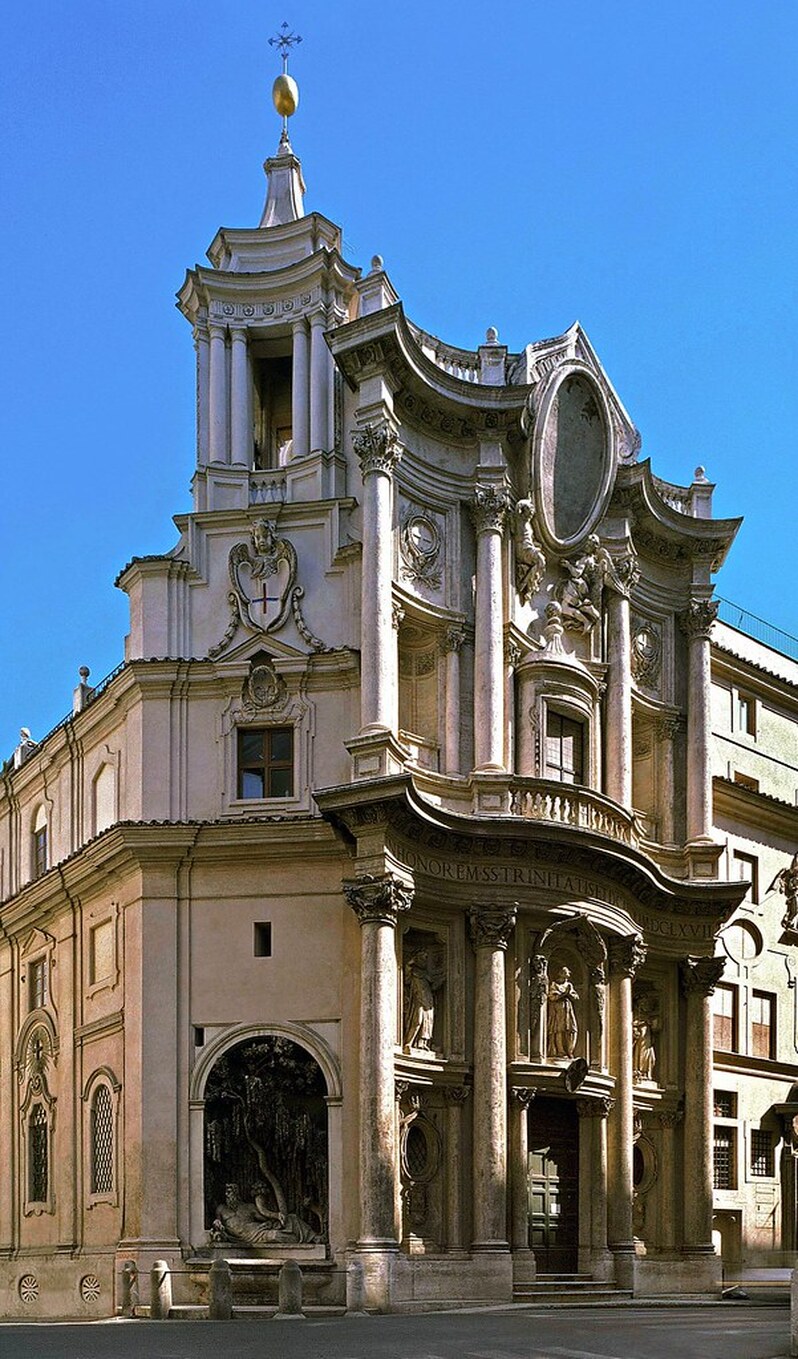 <p>Borromini, San Carlo alle Quattro Fontane</p>