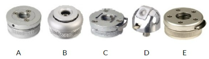 <p><span><span>Your patient has a job where she has to grab and forcefully supinate an object. Which wrist unit would be best for her?</span></span></p><p>A</p><p>B</p><p>C</p><p>D</p><p>E</p>