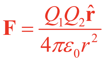 <p>r^ is a unit vector along r</p>