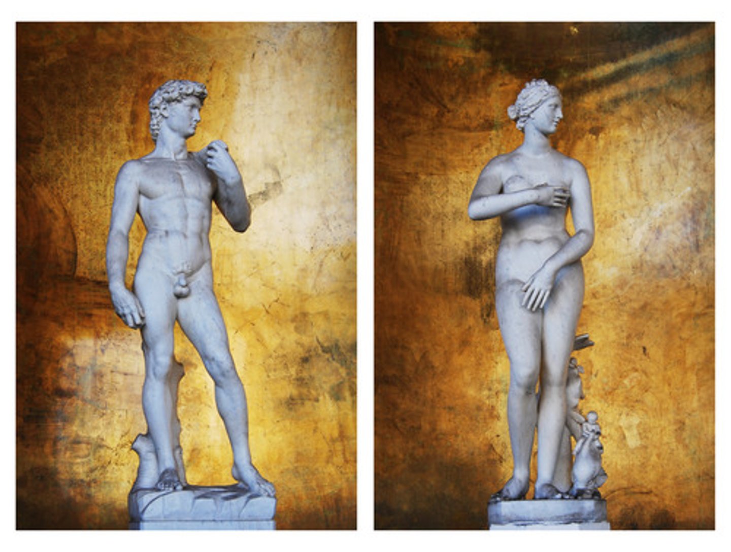 <p>A style of Greek sculpture where people are depicted standing and leaning so that the person's weight is being put on one side. People are depicted with their bodies curved like an "S"</p>