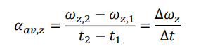 <p>rad/s² </p>