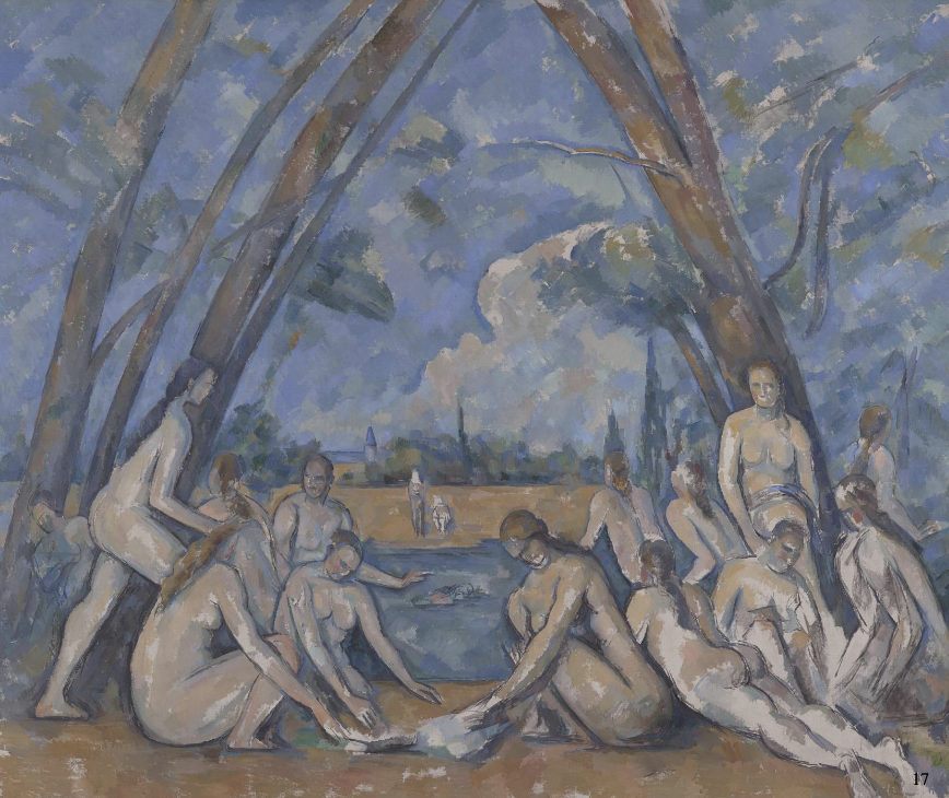 <p>The Large Bathers, Paul Cezanne 1900-1906</p>