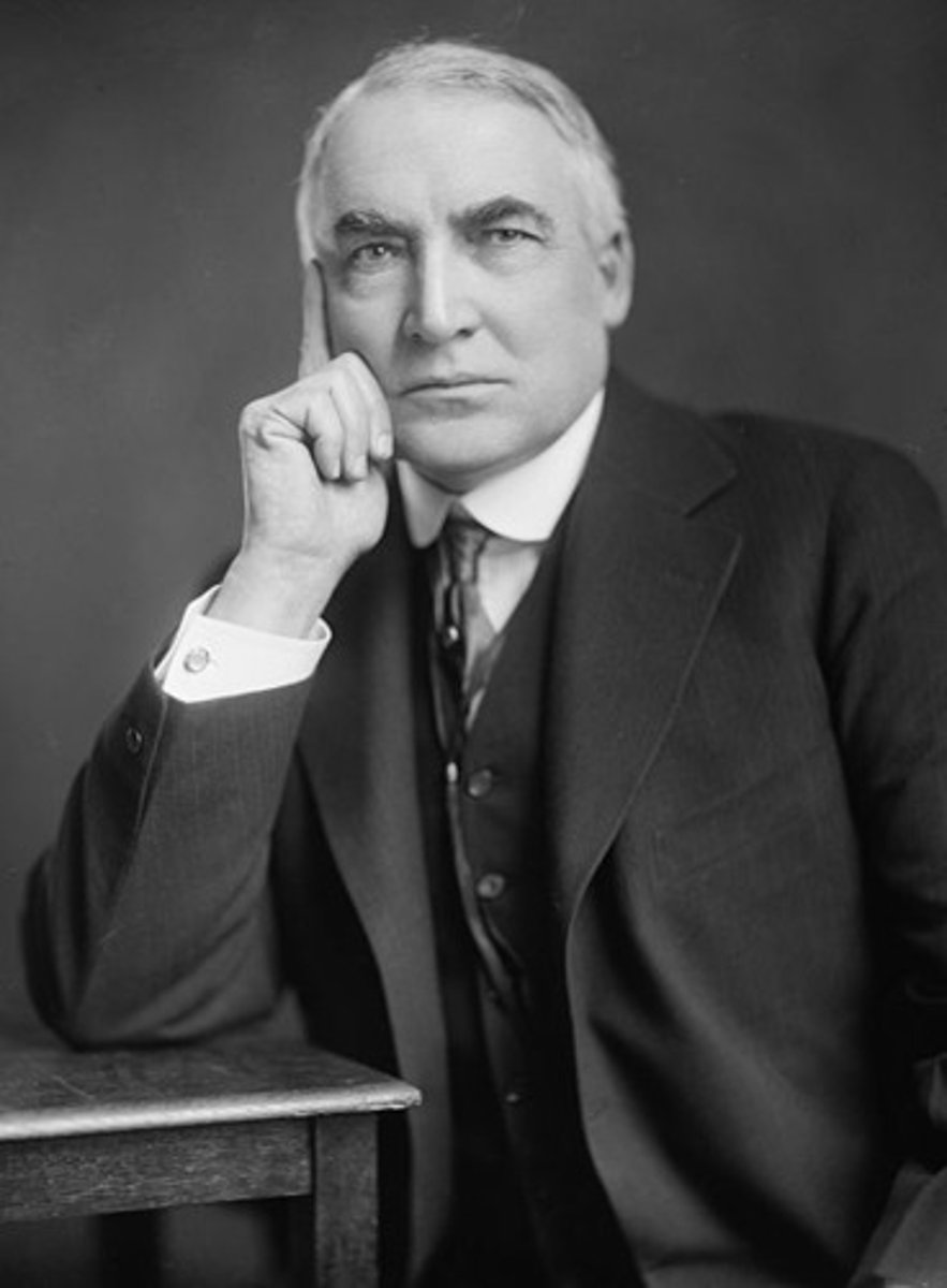 <p>Twenty-ninth president of the United States, from 1921 to his death in office in 1923. He began his career as a newspaper publisher before getting elected to the Ohio senate, where he served from 1899 to 1903. He then served as lieutenant governor of Ohio (1903-1905) and as a U.S. senator (1915-1921) before winning the presidency. His time in office was beset with scandals, many of them the result of the disloyalty of scheming friends.</p>