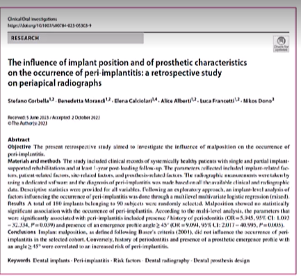 <p>recent research on impact of implants found what?</p>