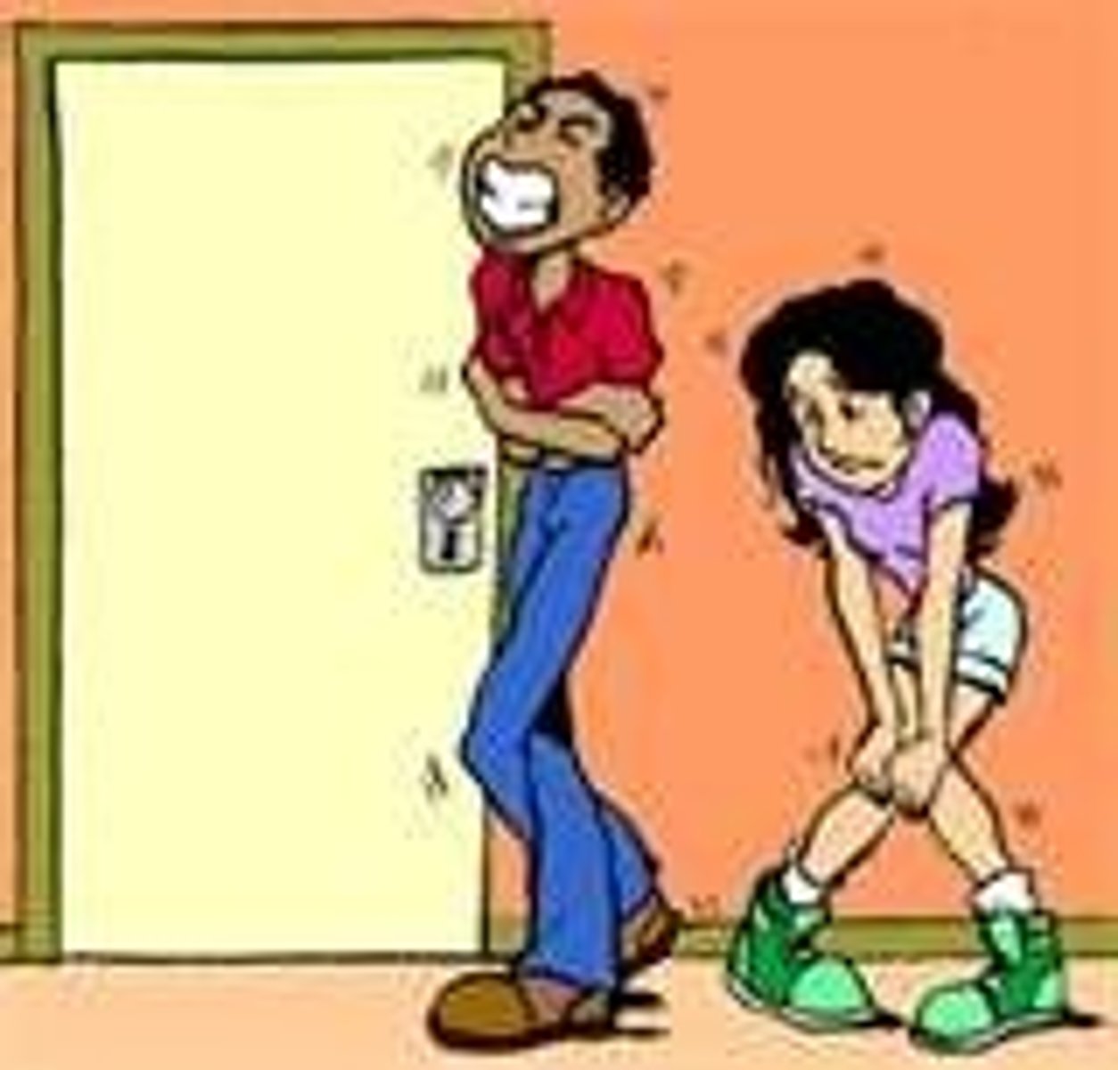 <p>To have diarrhea</p>