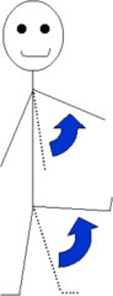 <p>moving a limb away in the frontal plane from the median plane of the body, spreading the fingers apart</p>