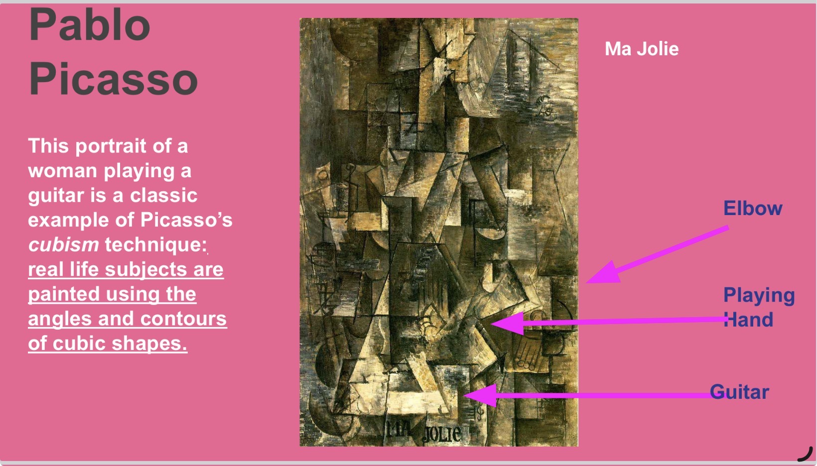 <p>Ma jolie, Guitarist &amp; self</p><p>cubism</p>