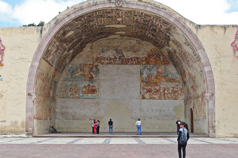 <p>open chapel, monastery of san Nicolas de tolentino</p>