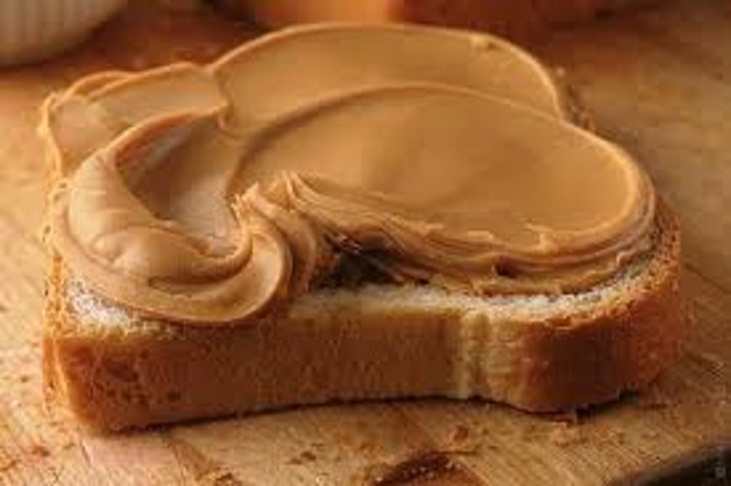 <p>the peanut butter</p>