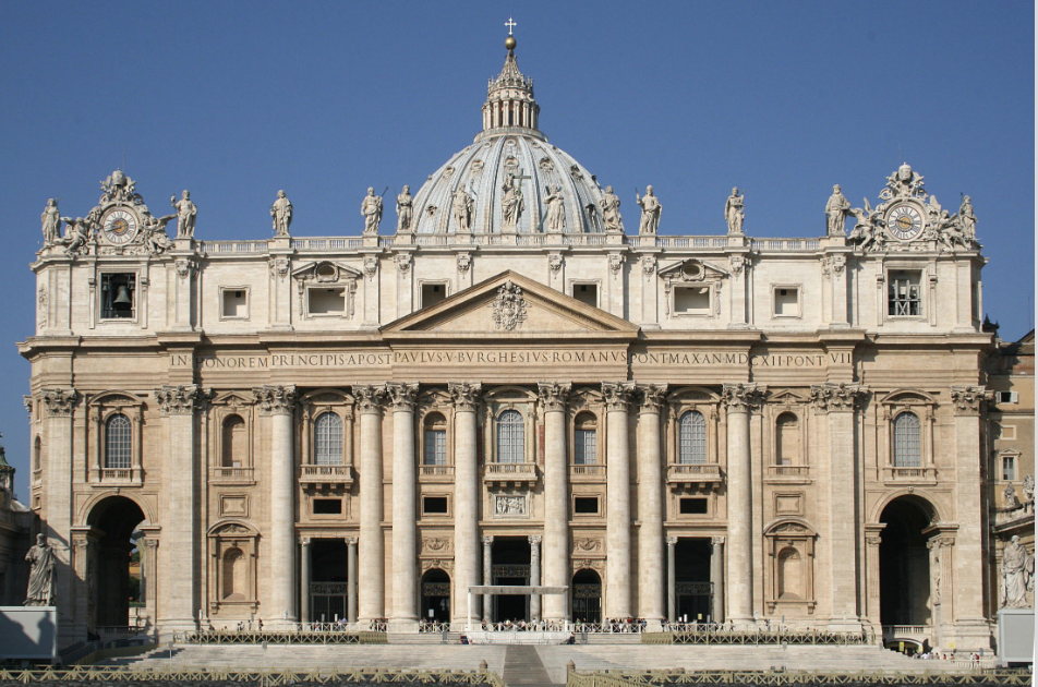 <p>Façade for New Saint Peter’s Basilica</p>