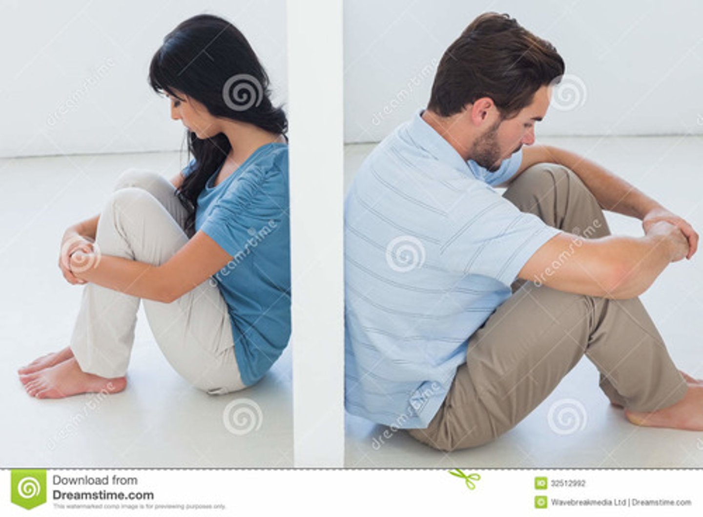 <p>separated</p>